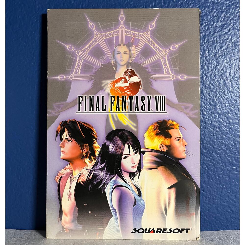 Final Fantasy VIII  PC Edition Game - 5 Disc Set with Original Box, Manuals,